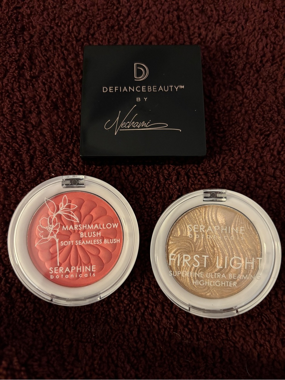 Color Cosmetics set - blush bronzer highlight